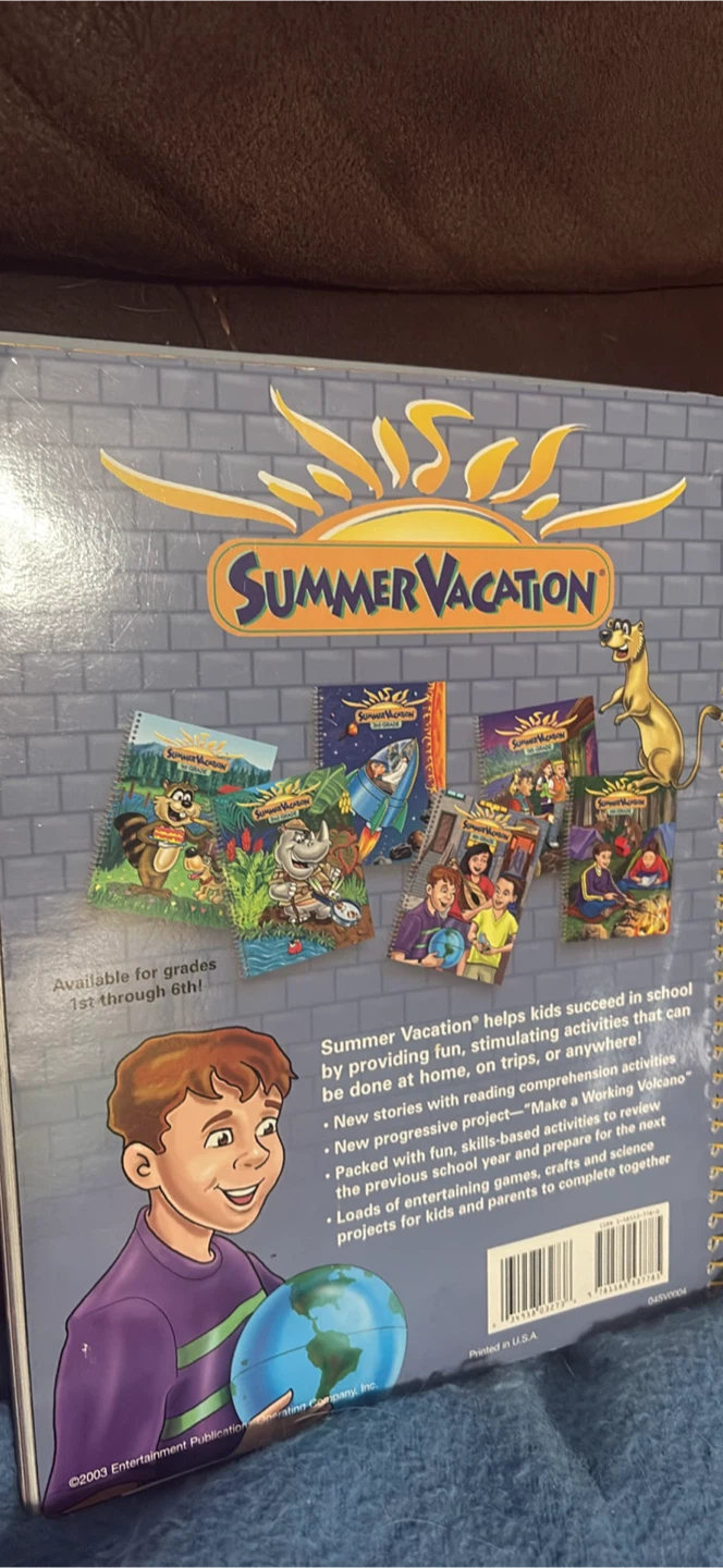 Summer Vacation 4th Grade Activity Book - photo 2
