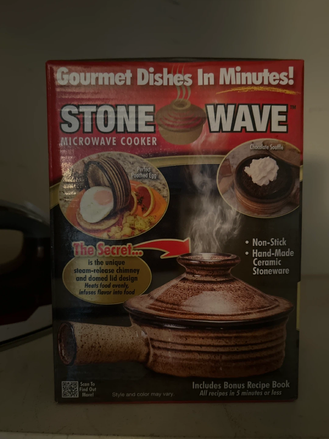 🥕Stone Wave Microwave Cooker with Bonus Recipe Book - photo 2