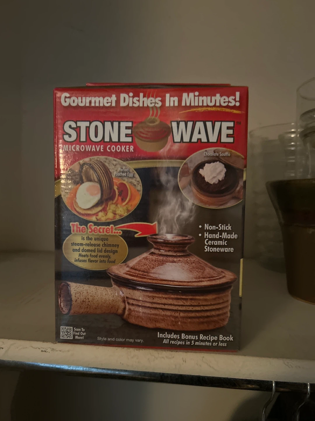 🥕Stone Wave Microwave Cooker with Bonus Recipe Book