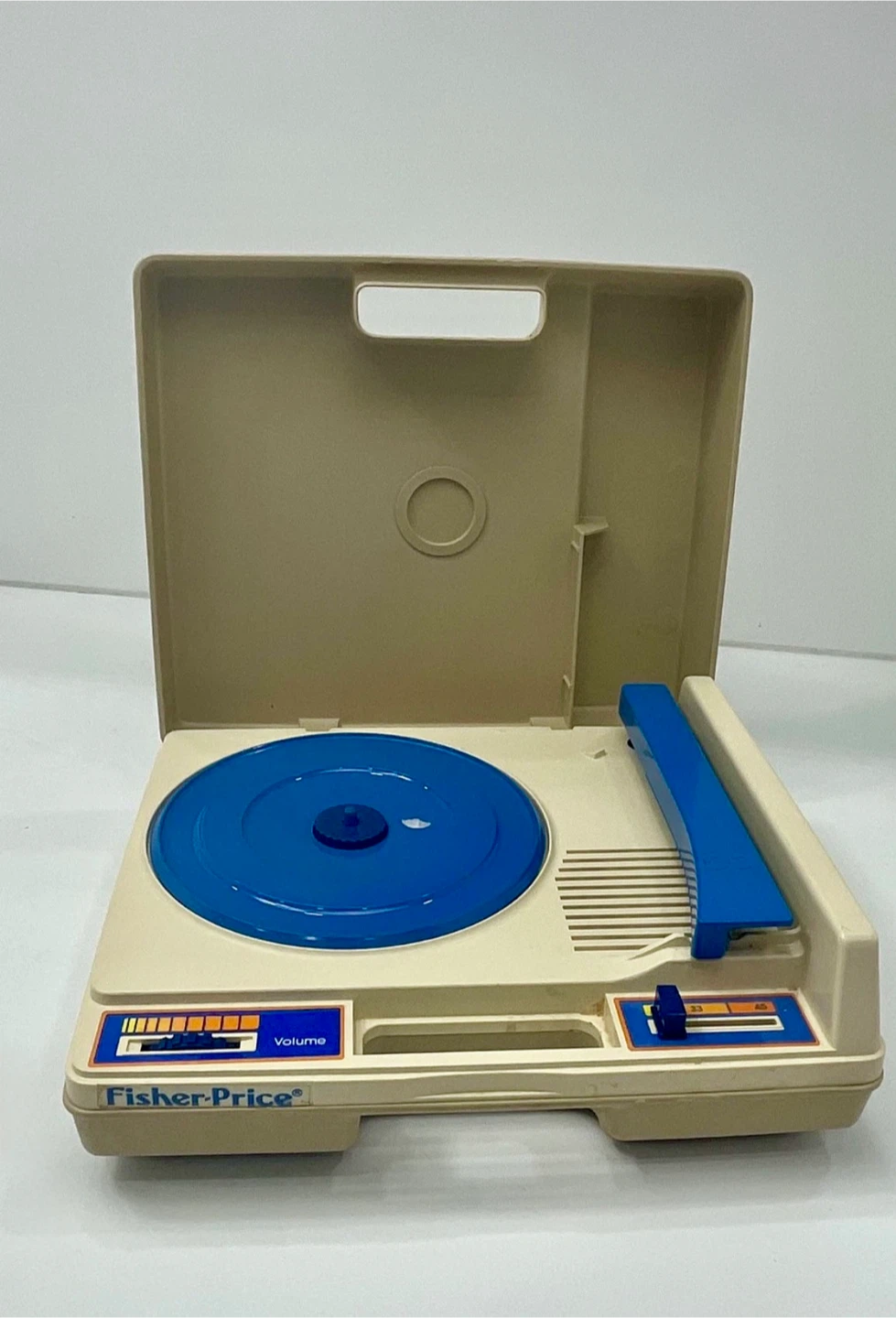 Vintage fisher price record player