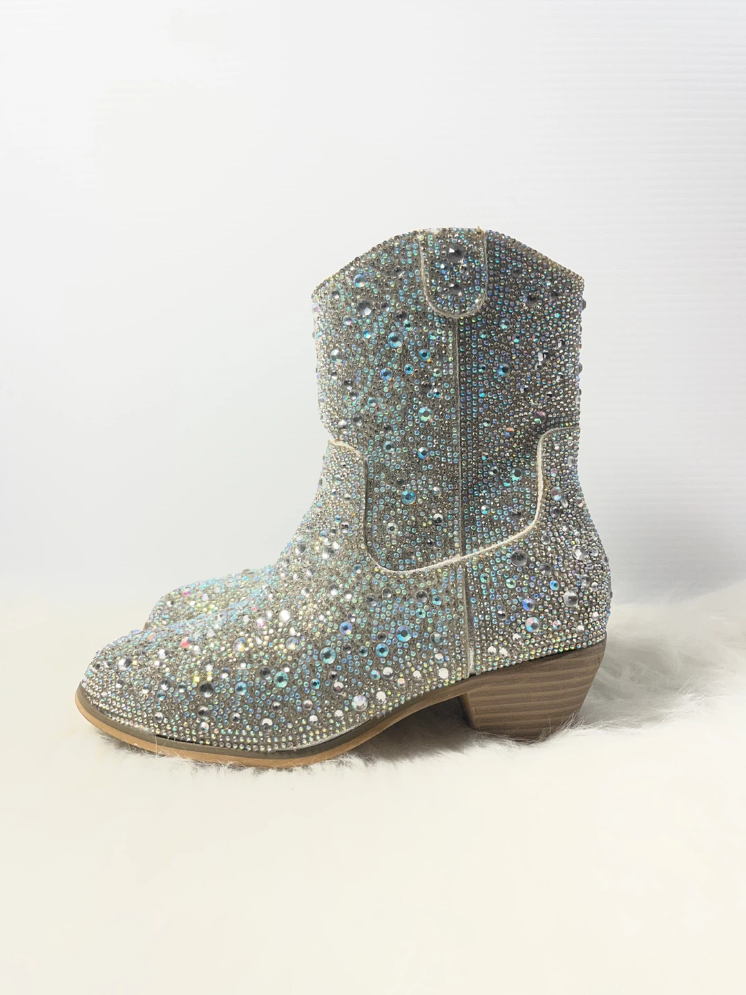 Badgley Mischka Girls Size 13 Amber" Sparkly Cowgirl Boots - photo 2