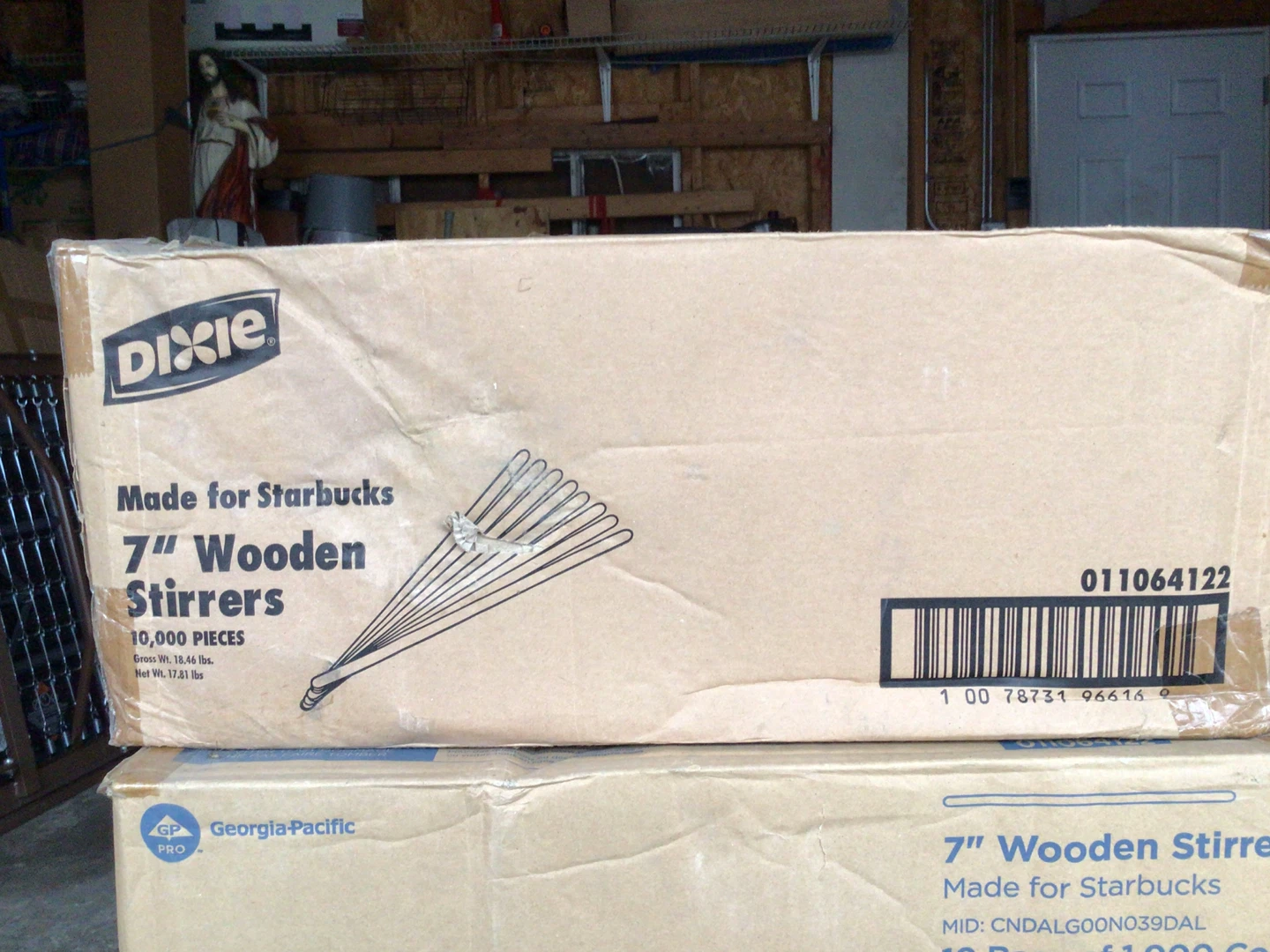 STARBUCKS COFFEE Drink Stirrers - 10 Bags of 1,000 (10,000) - photo 3