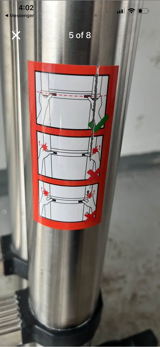 “A” shape telescopes ladder 16.5 - photo 4