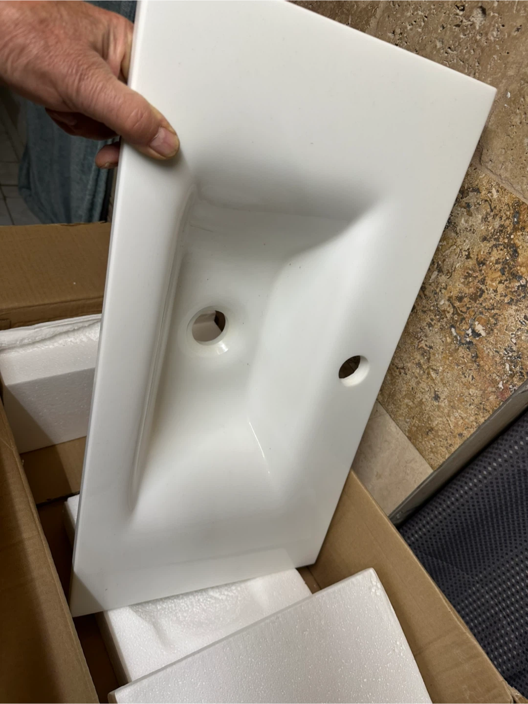 Brand New Ceramic Vessel Sink – Never Used - photo 2
