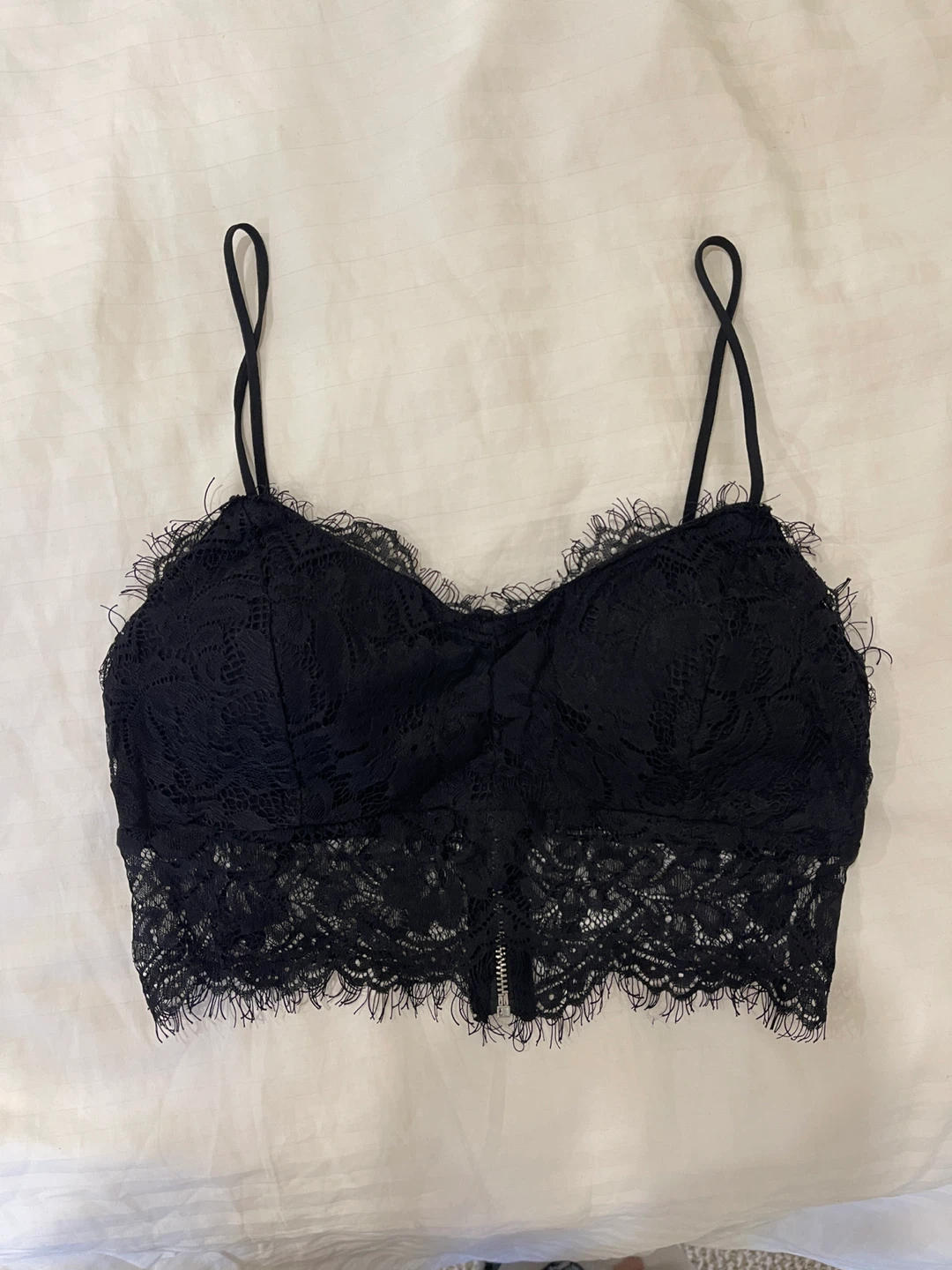 Black Lace Bralette - photo 2