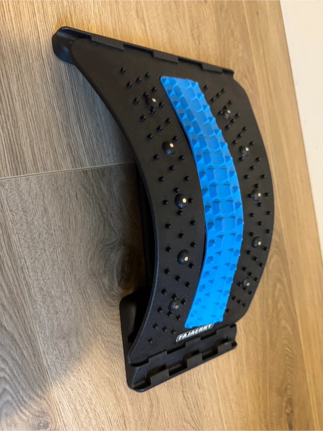 Fajaerny Black Lumbar Back Stretcher Support