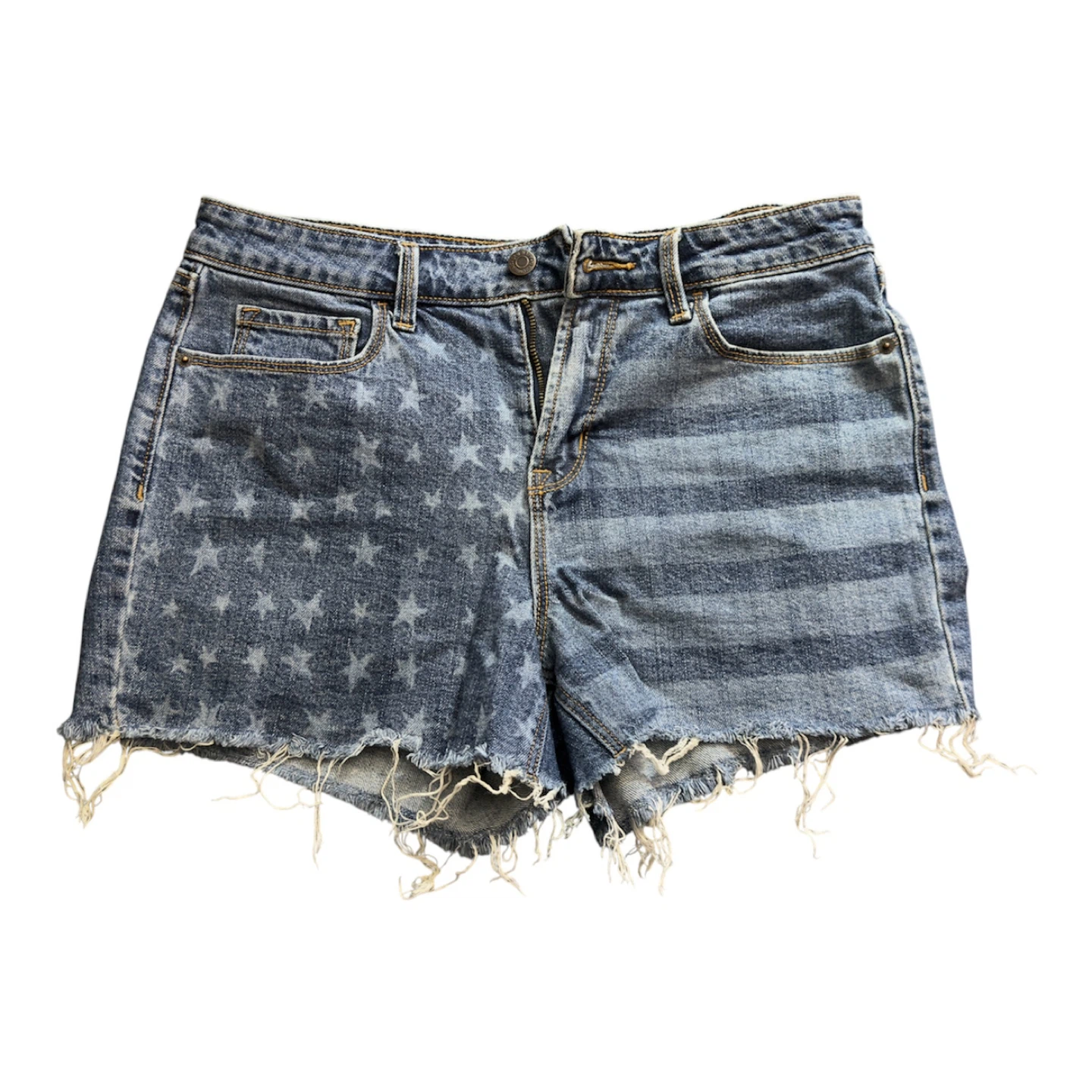 Old Navy Star & Stripe Denim Shorts - photo 3