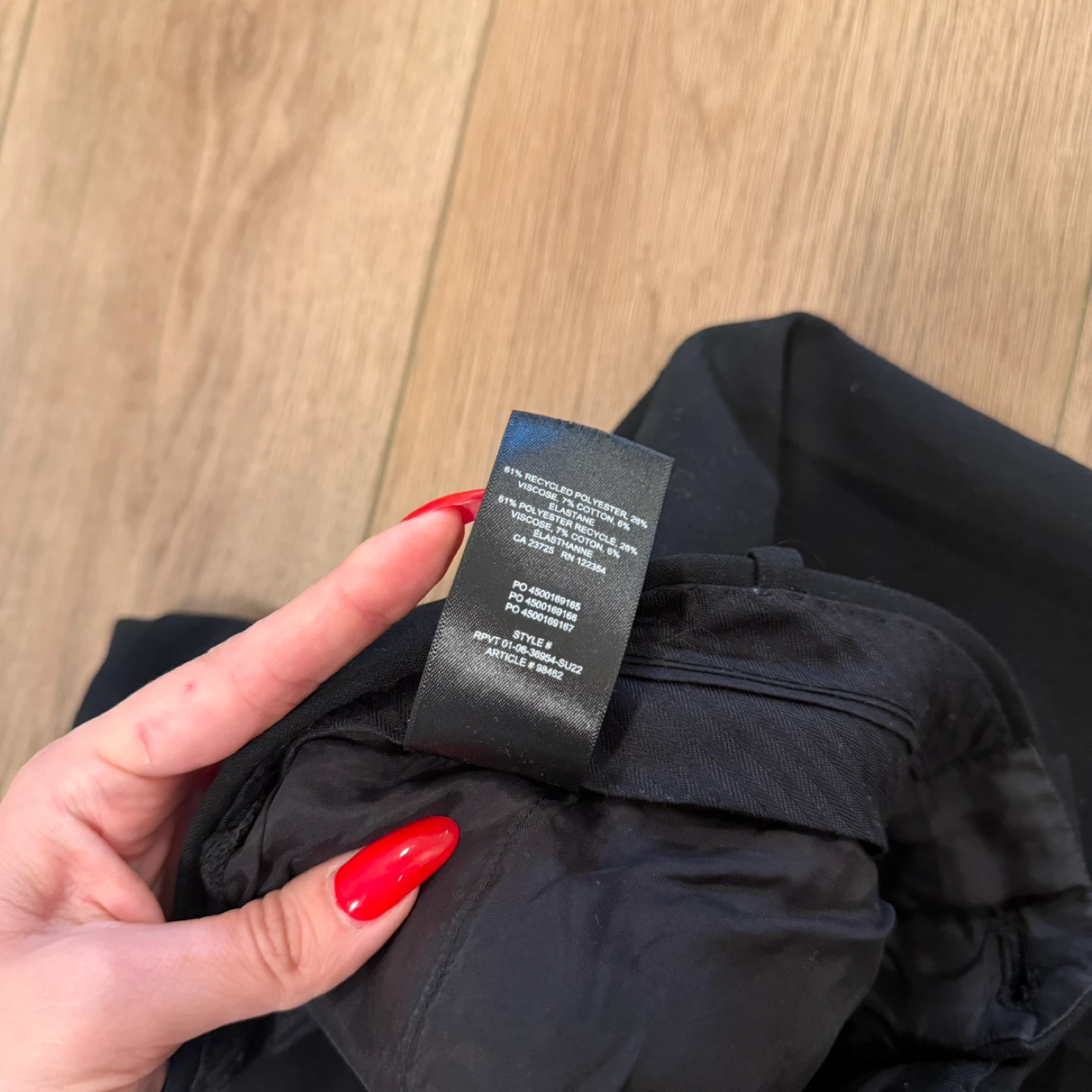 Babaton Black Trouser Size 4 - photo 3