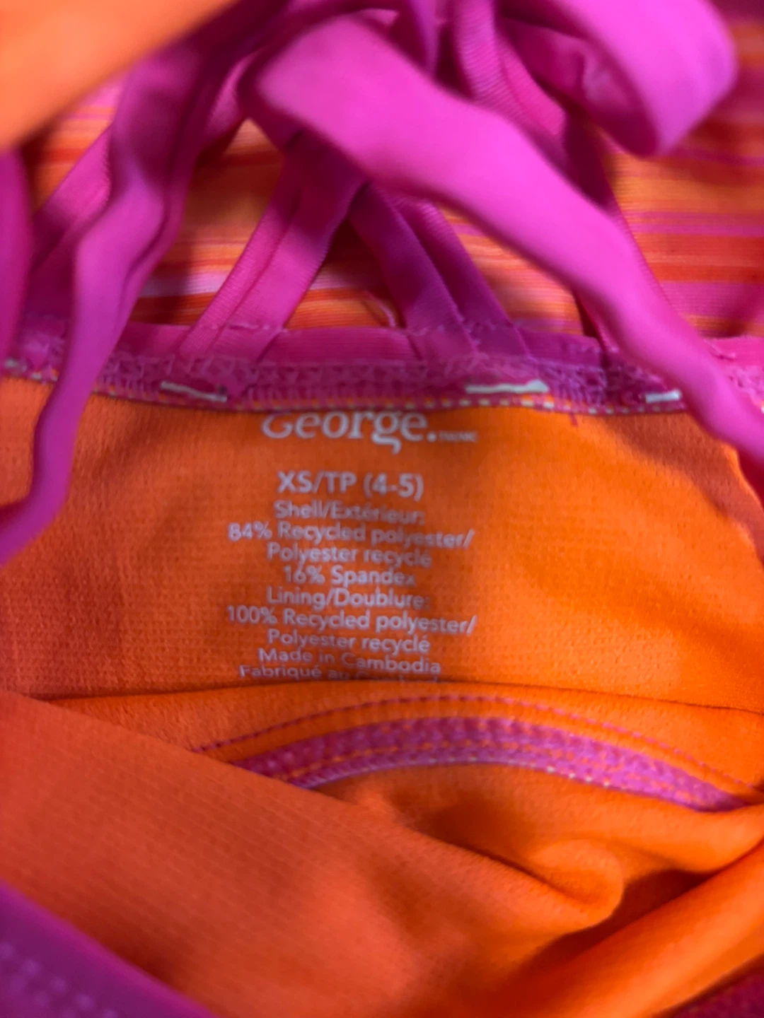 George Girls Swimsuit Set XS (4-5) - photo 4