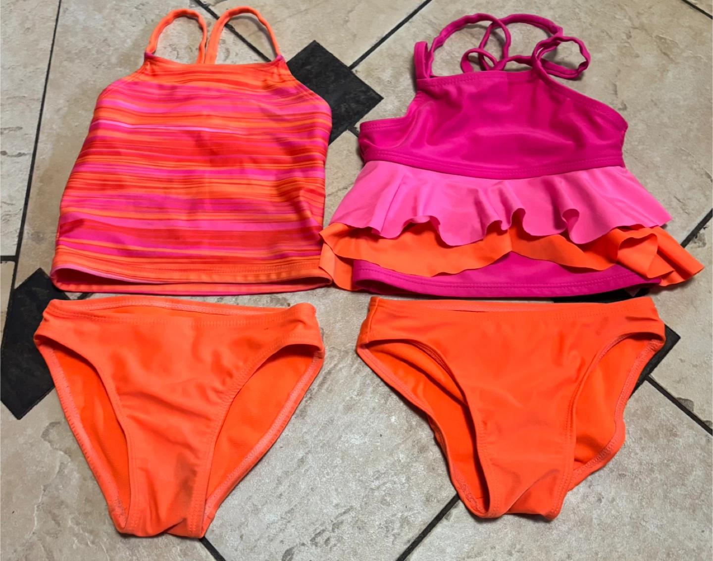George Girls Swimsuit Set XS (4-5)