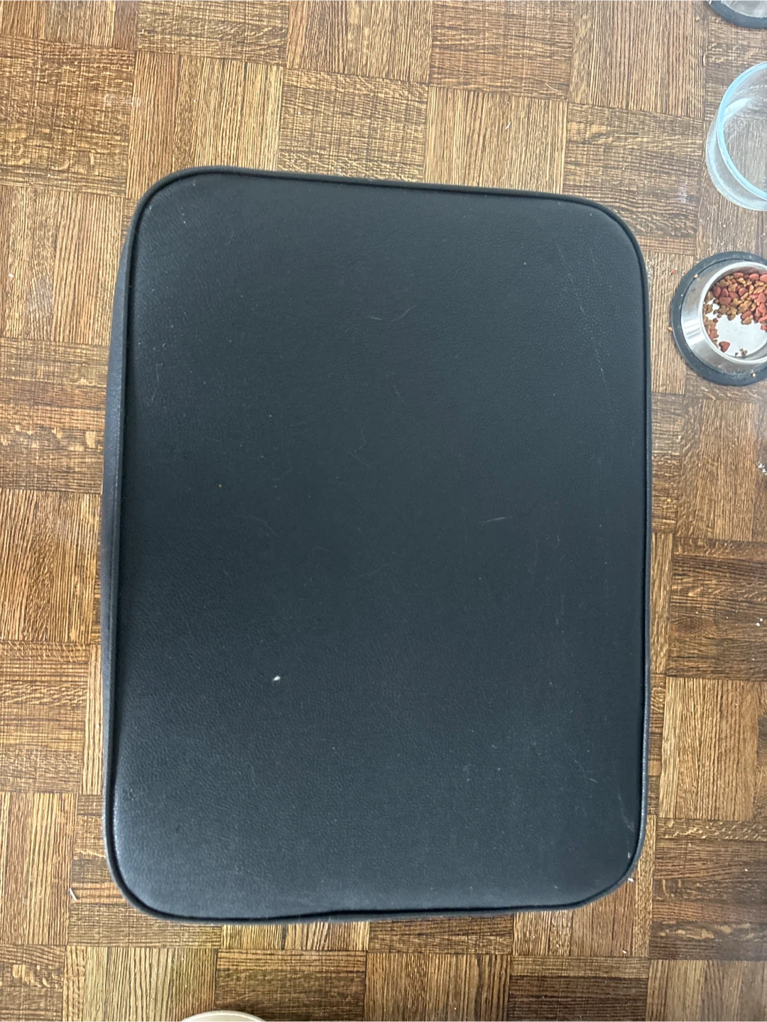 Black Padded Piano Bench Stool - photo 2