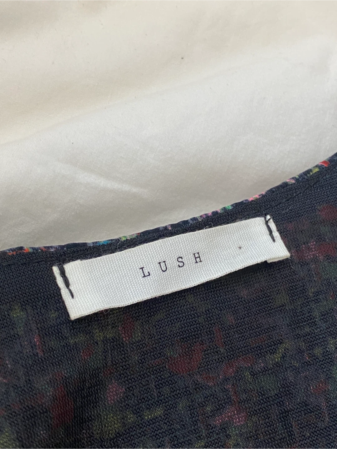 Lush multicoloured dress w/ front zip - photo 4