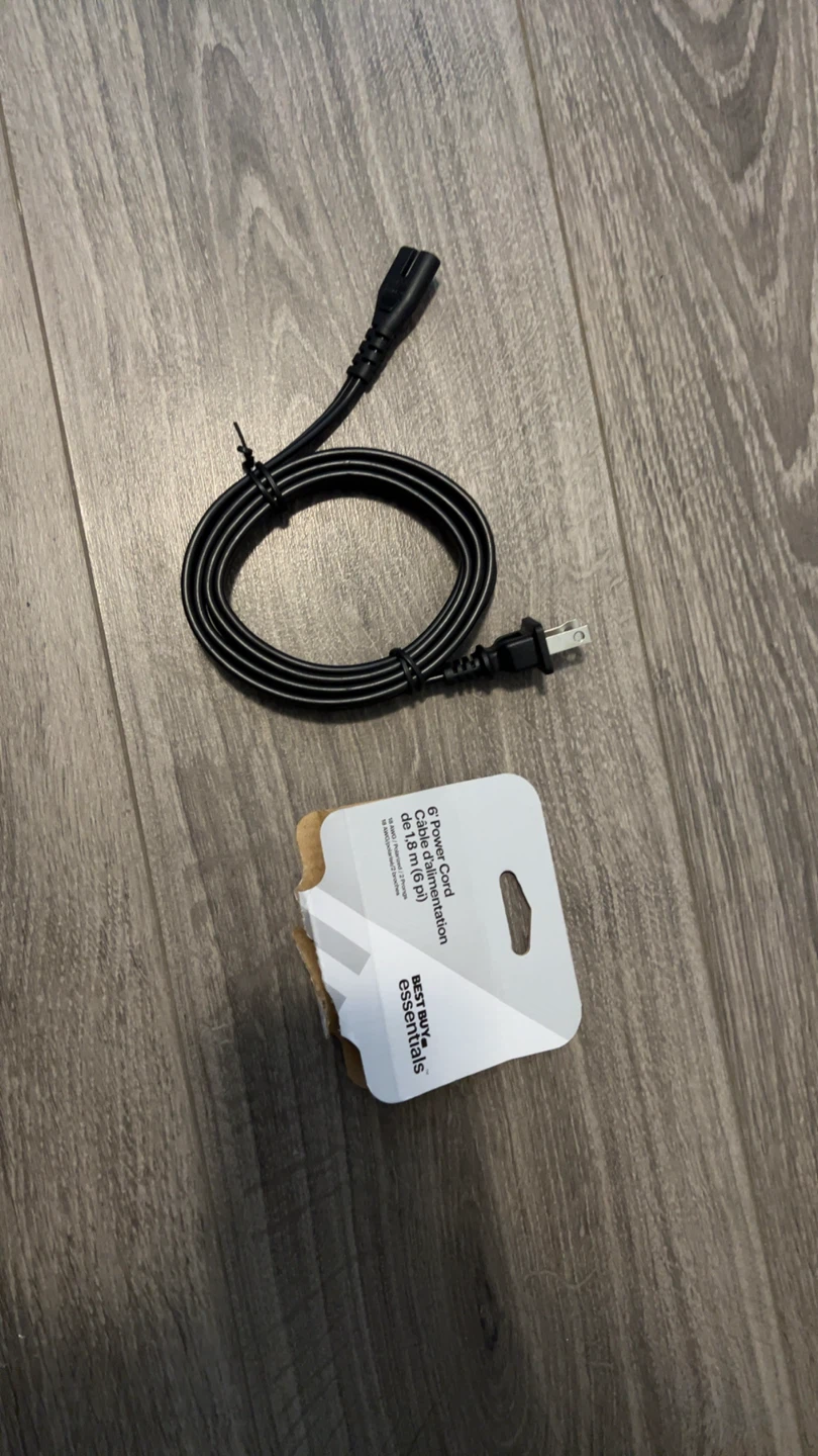 Best Buy Essentials 6ft Power Cord - photo 2