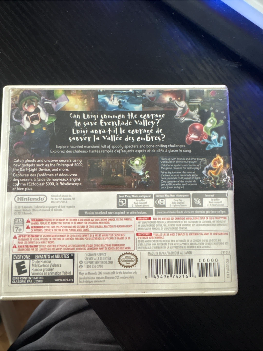 Luigi's Mansion Dark Moon Nintendo 3DS Game - photo 2
