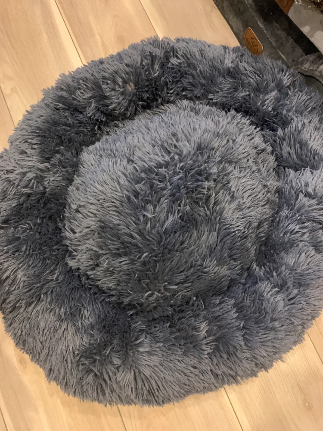 Plush Round Pet Bed