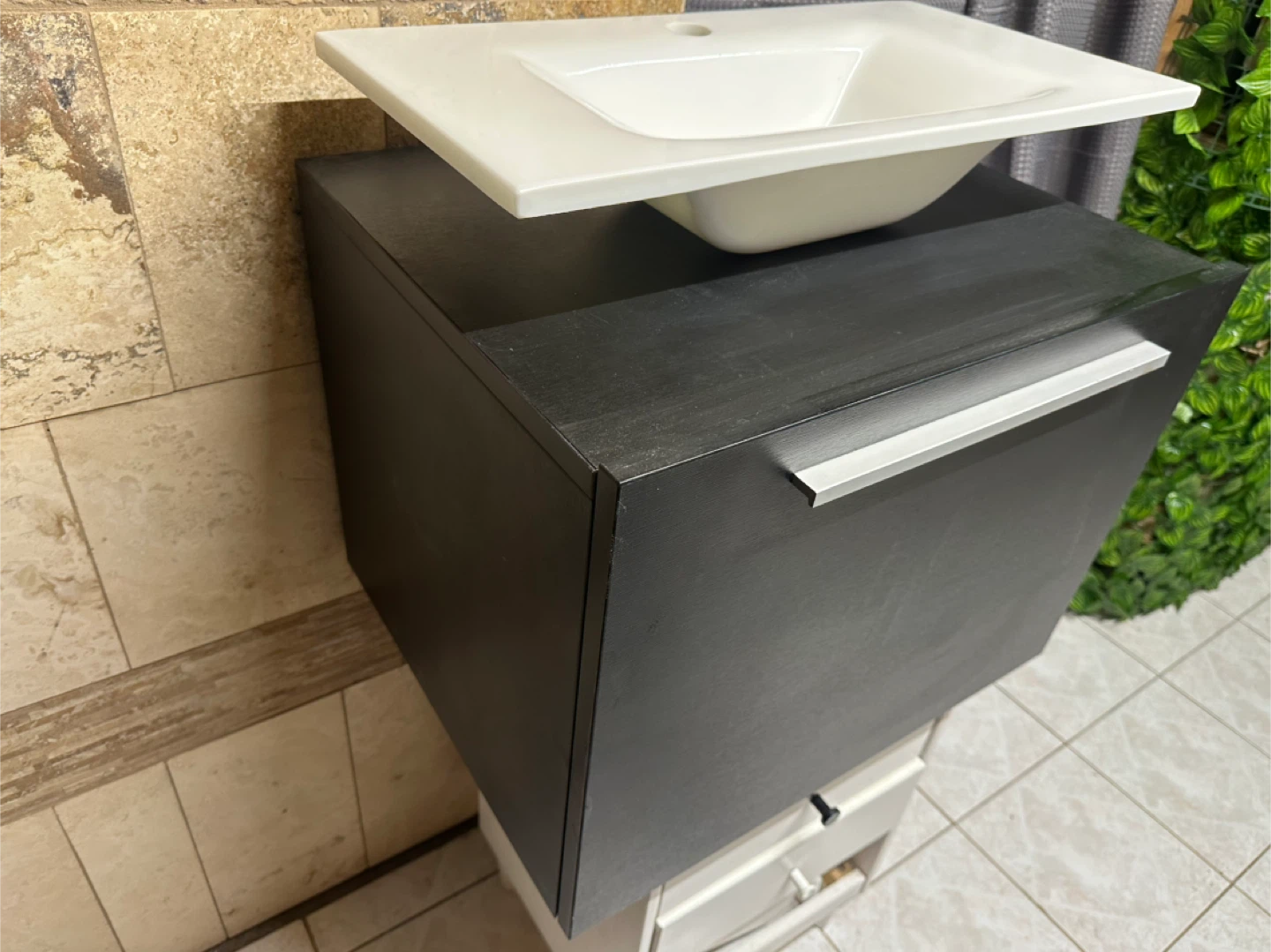 Modern Bathroom Vanity + Sink — Great Condition - photo 4