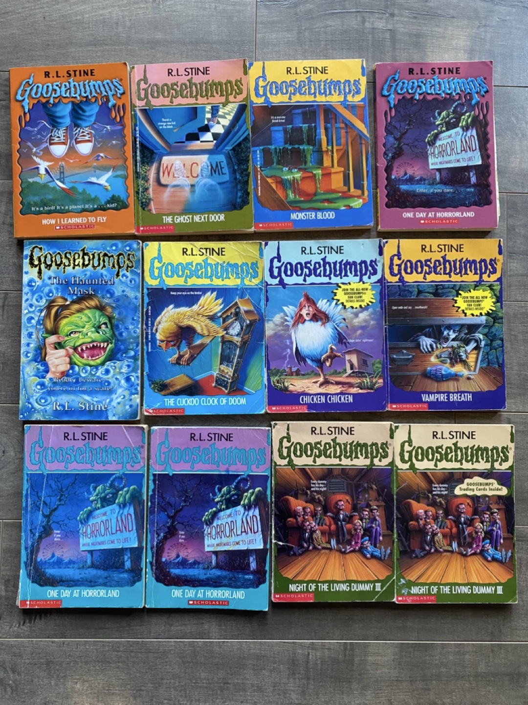 R.L. Stine Goosebumps Book Collection