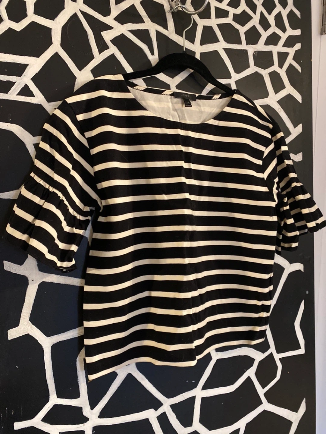 J Crew cotton striped top - photo 3