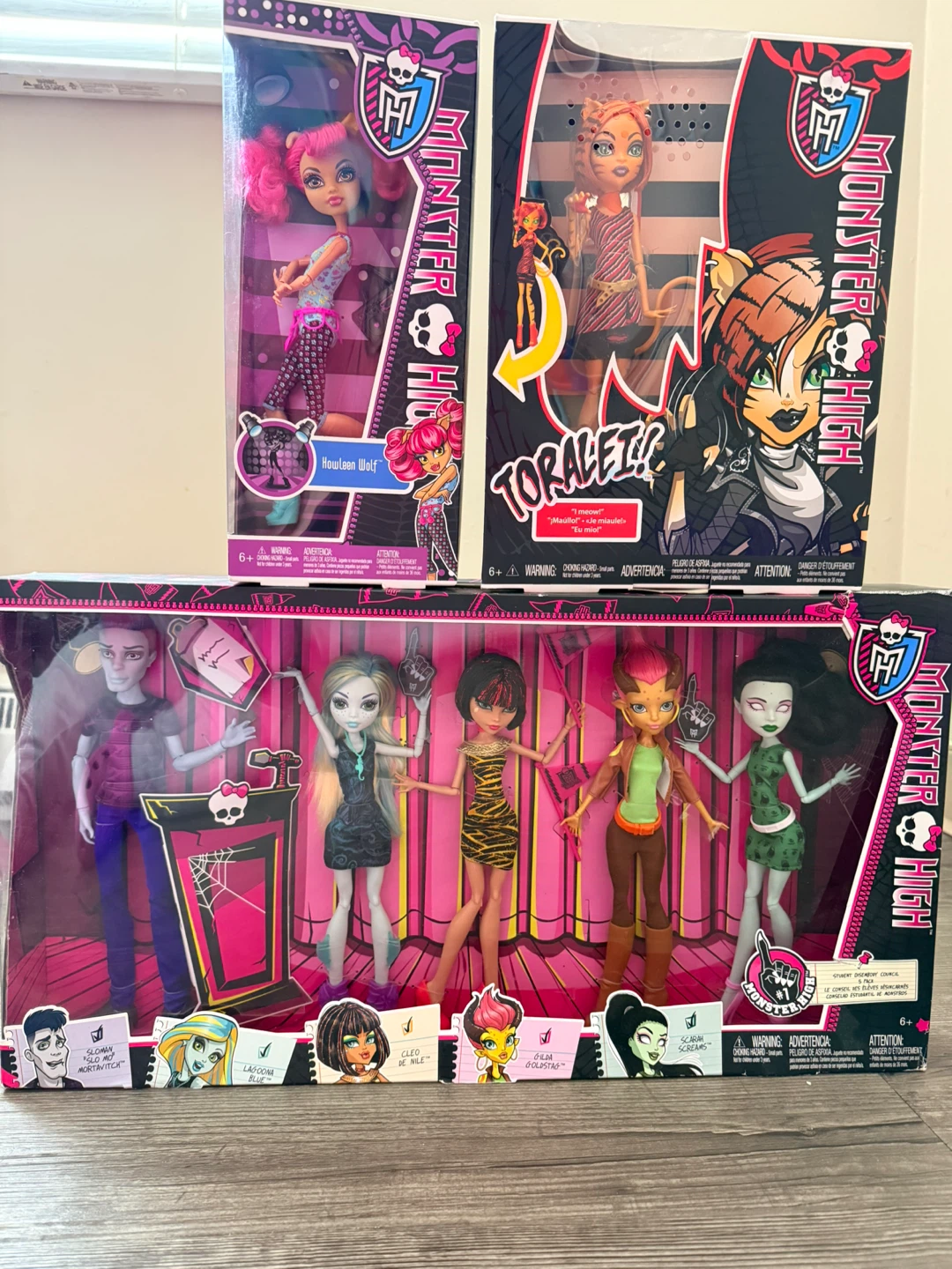 Monster High dolls G1 BNIB