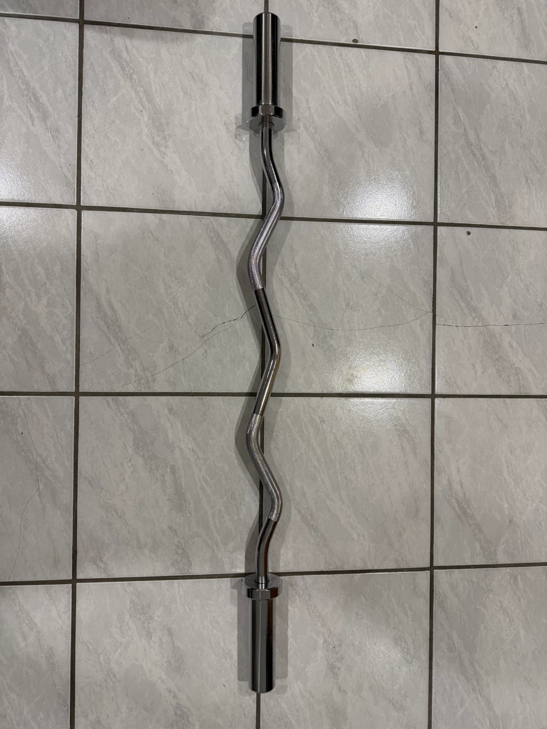 Chrome Curl Barbell - photo 2