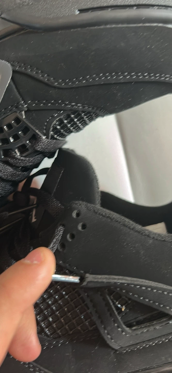 Black Air Jordan 4 "Reimagined" (CU1110-010) Size 10 - photo 2