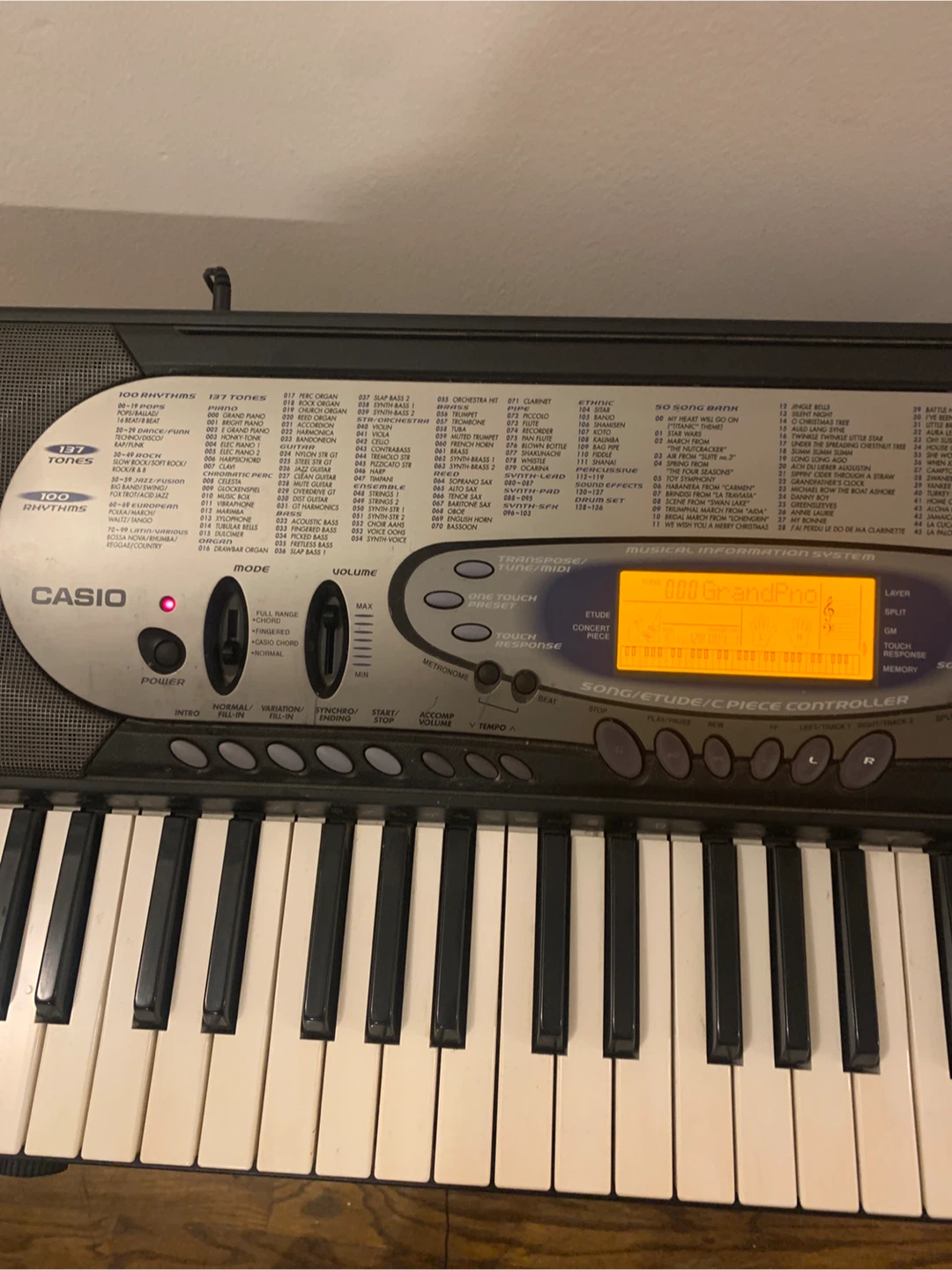 Casio CTK-571 Electronic Keyboard - photo 2