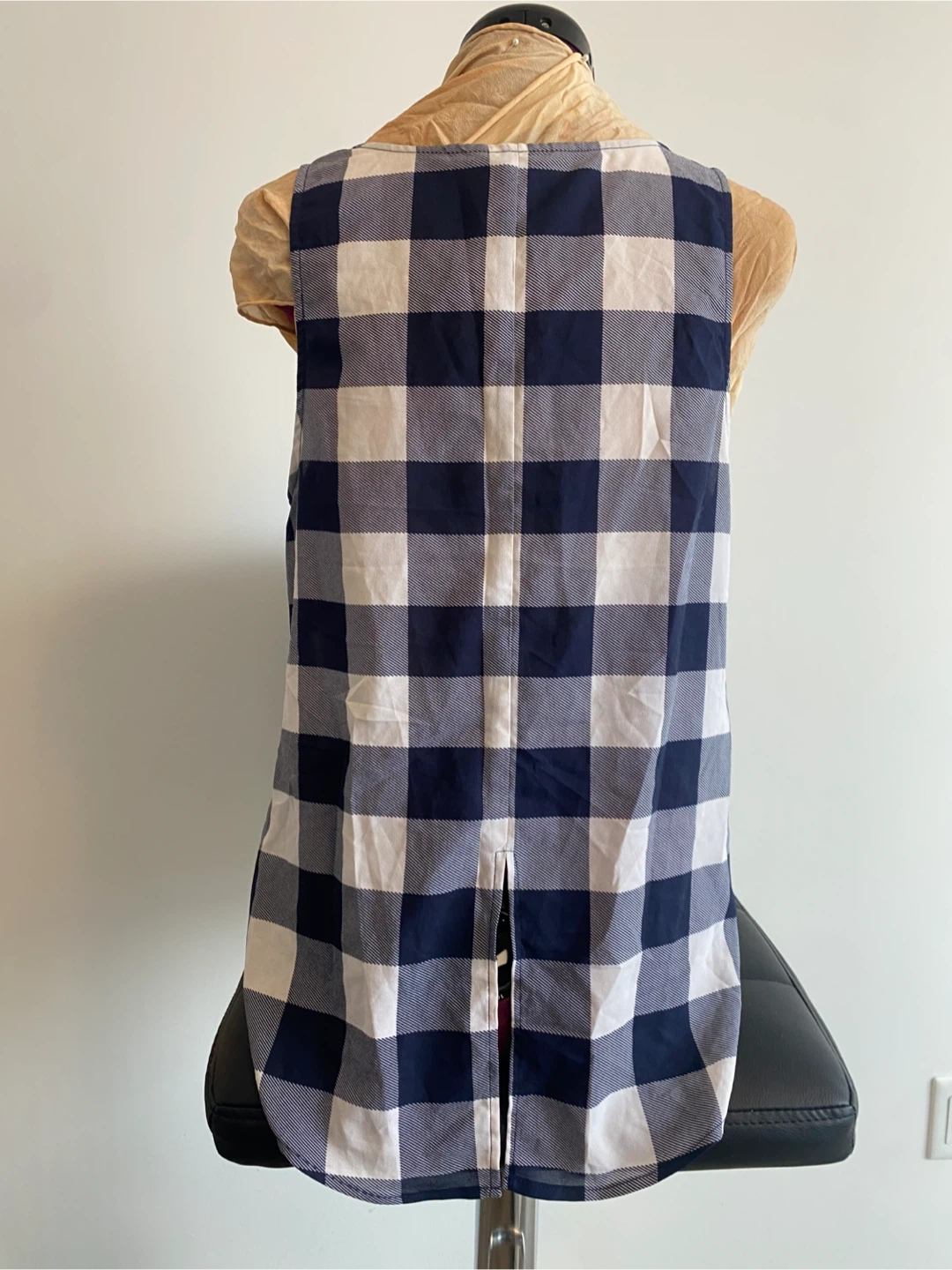 BB Dakota buffalo check sleeveless top - photo 3