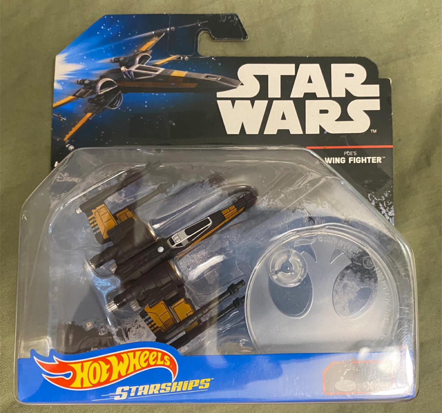 Star Wars Poe's X-Wing Fighter Hot Wheels Starships