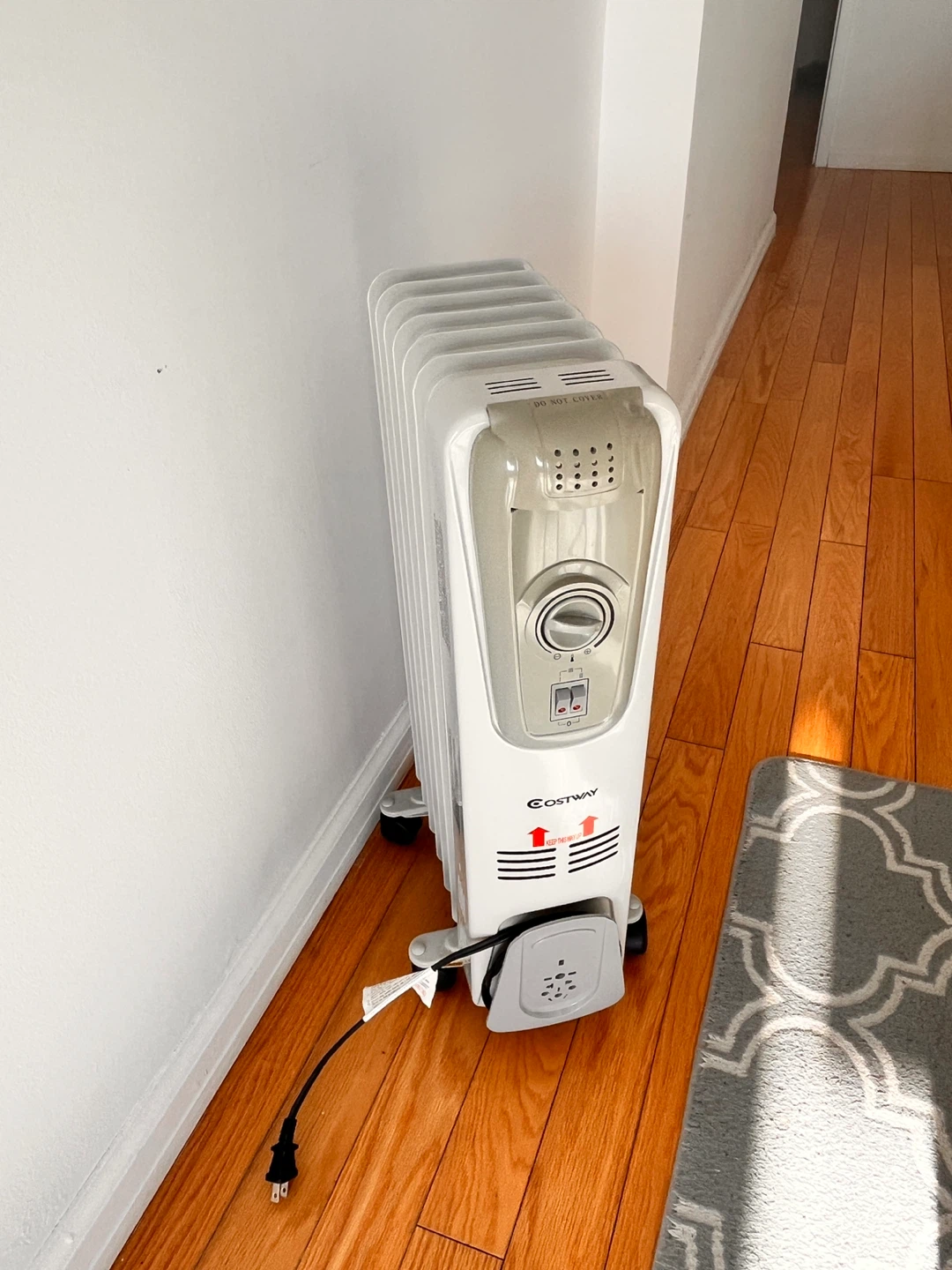Costway Oil Filled Radiator Heater - photo 3
