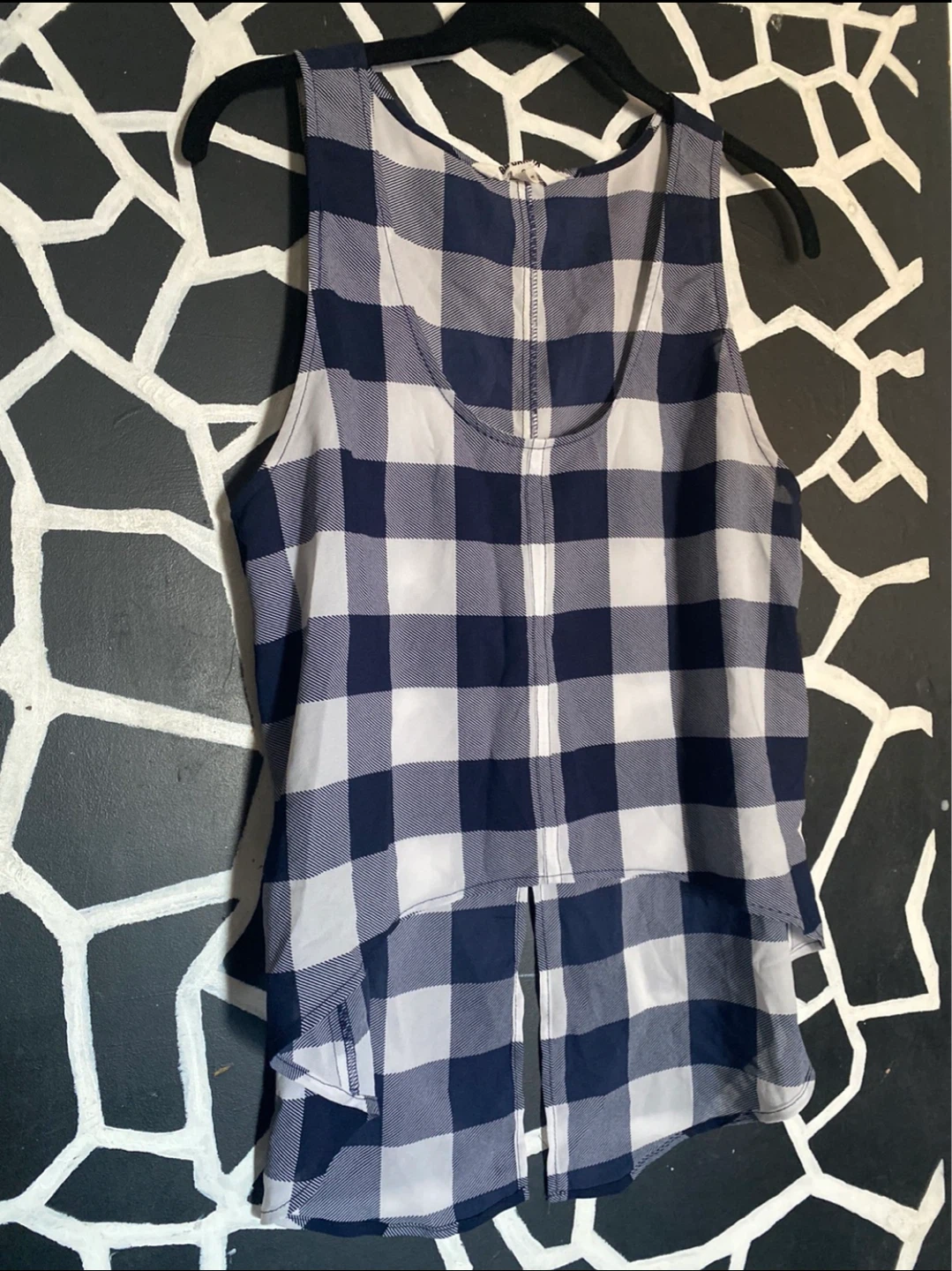 BB Dakota buffalo check sleeveless top - photo 5
