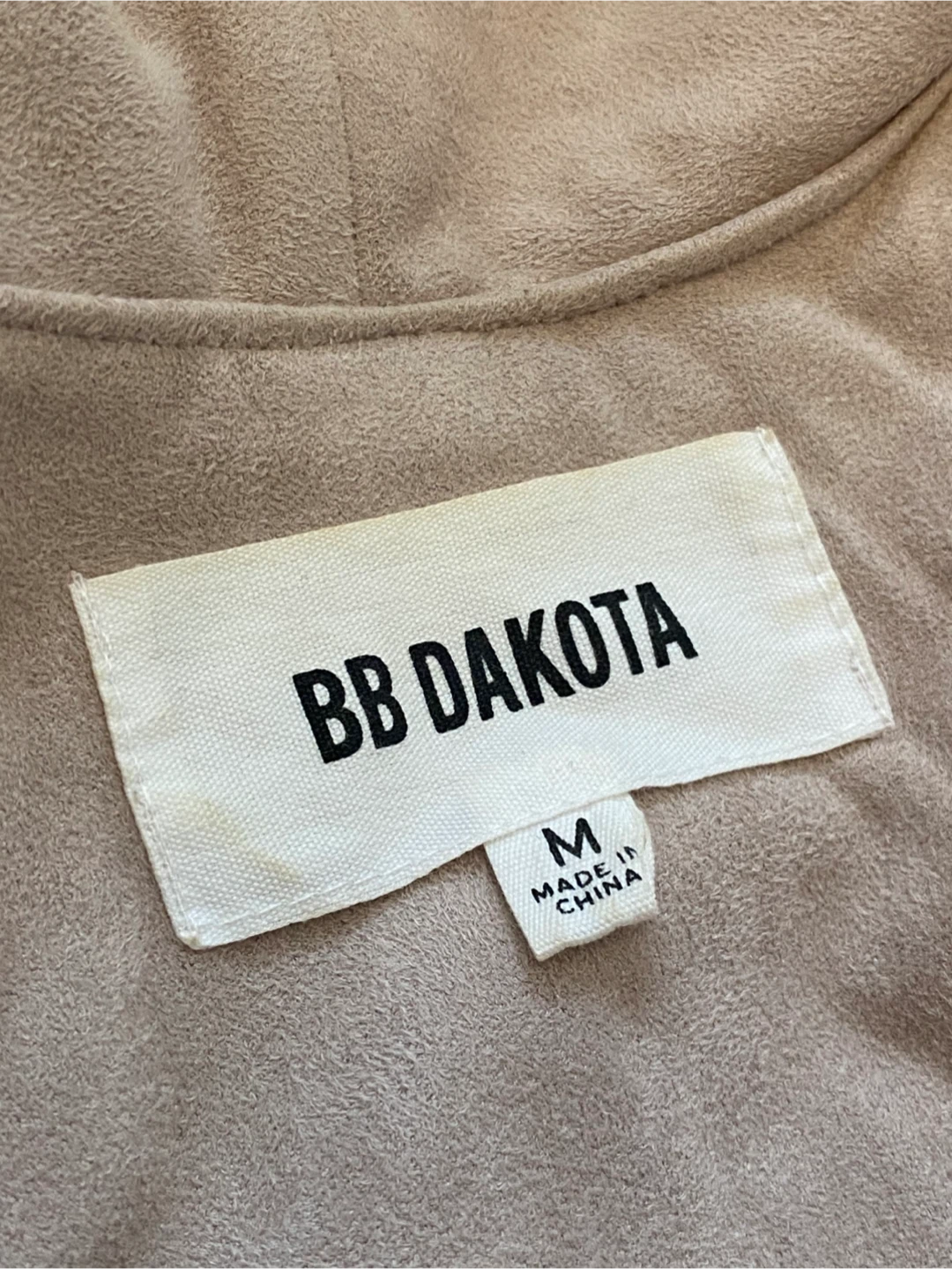 BB Dakota soft faux suede jacket - photo 2