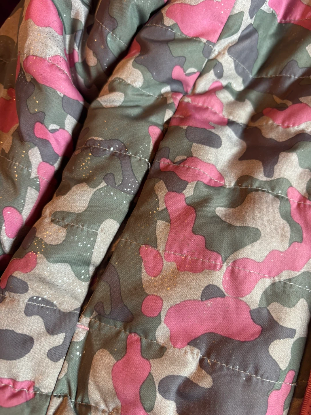 Kids Camo Puffer Jacket with Sherpa Lining - photo 5