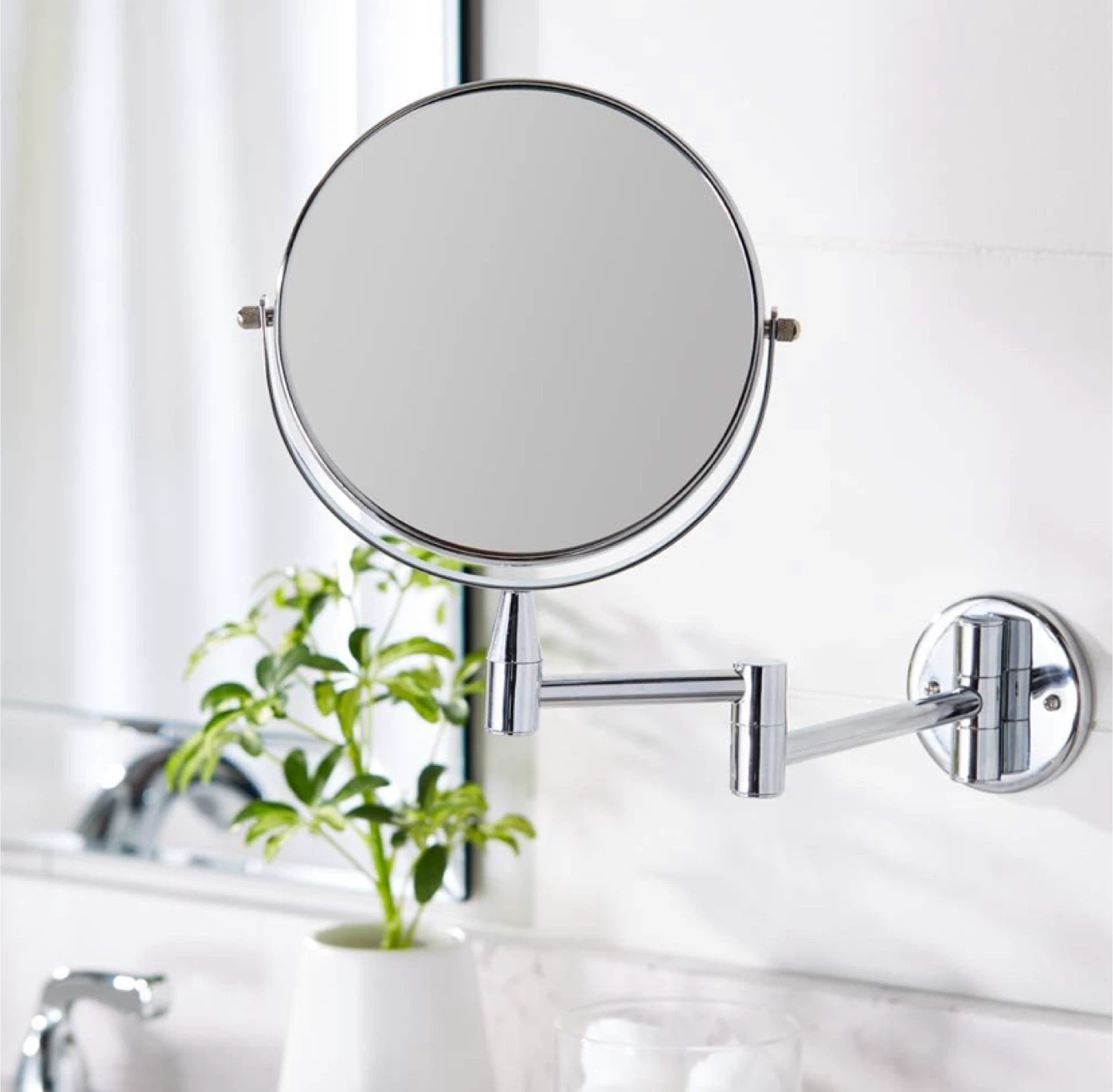 Wall Mount Magnifying Vanity Mirror - photo 2