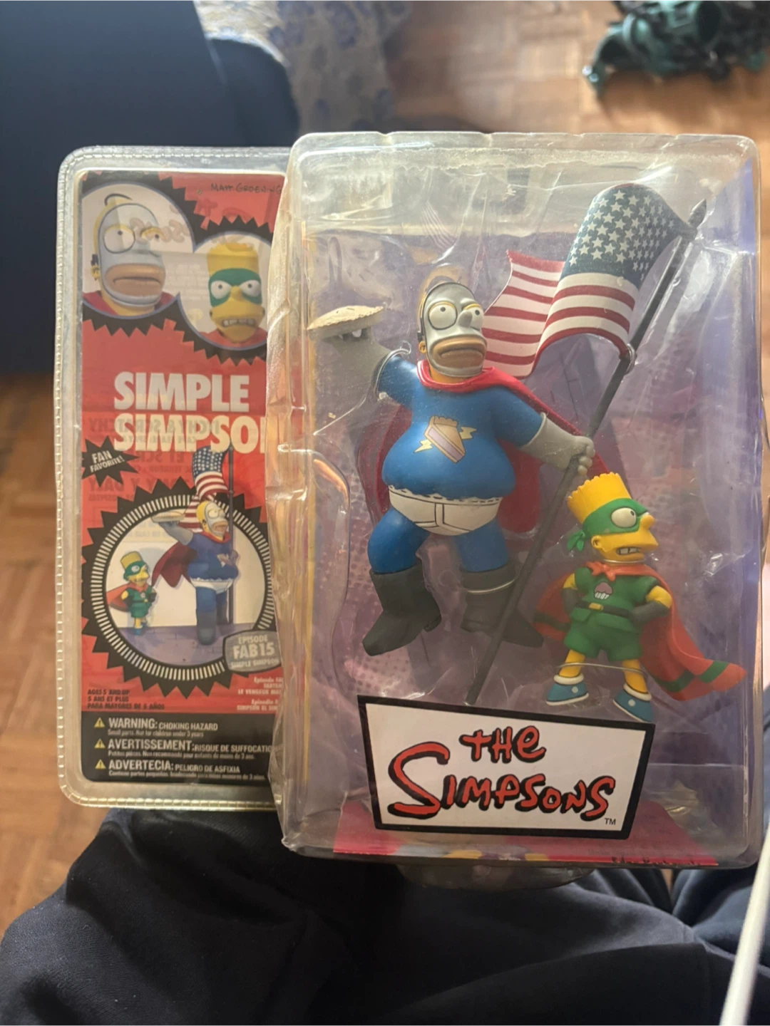 The Simpsons "Simple" Bart & Homer Action Figure Set