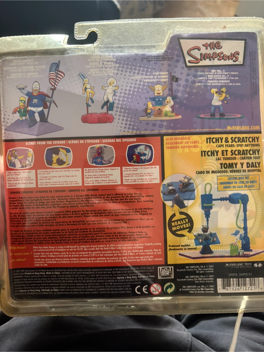 The Simpsons "Simple" Bart & Homer Action Figure Set - photo 2