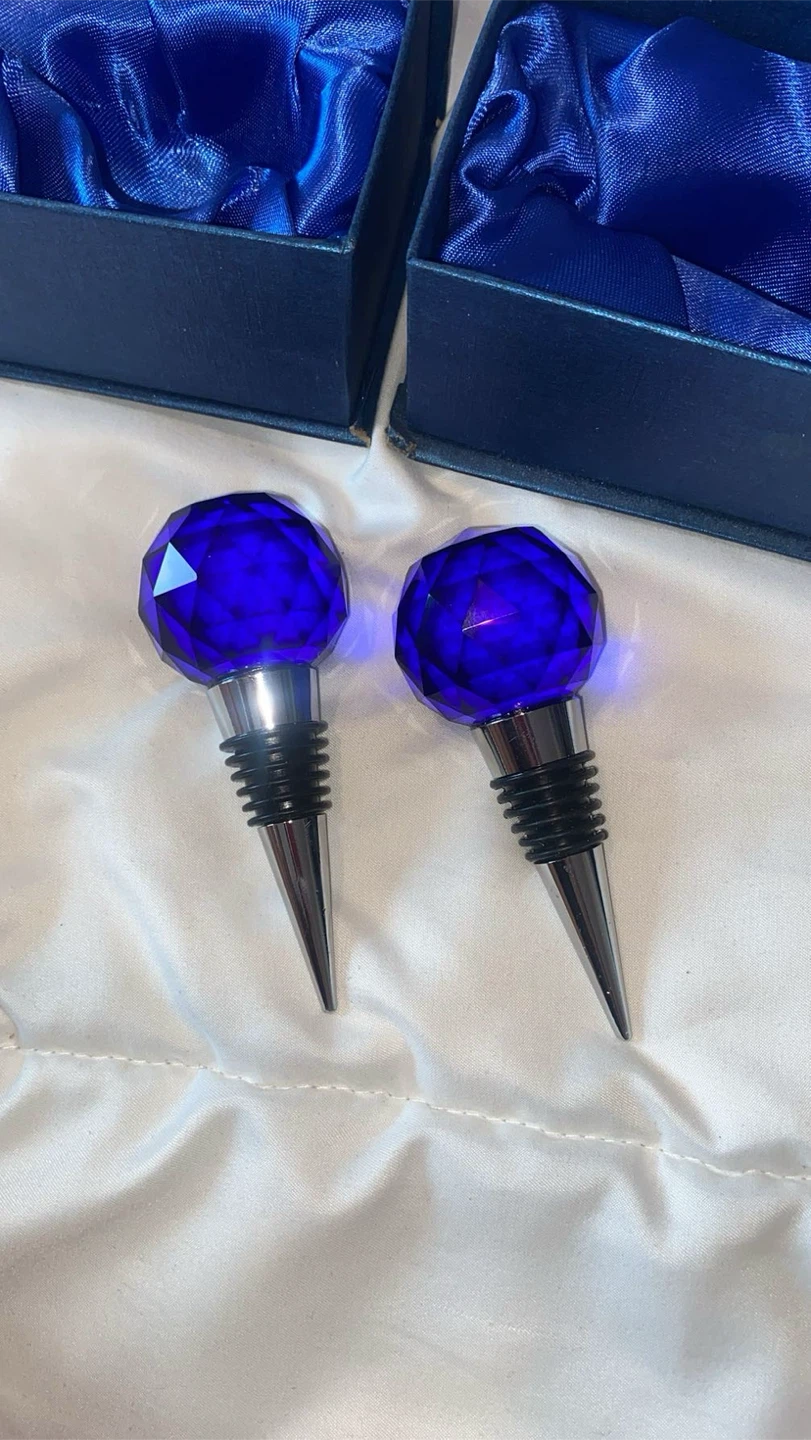 Crystal wine stopper - photo 2