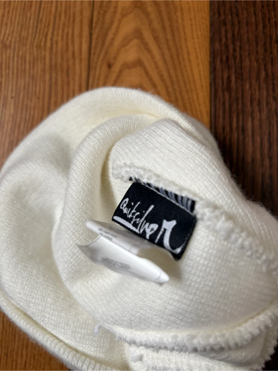Vintage Quiksilver skully y2k snowboard hat ski toque - photo 3