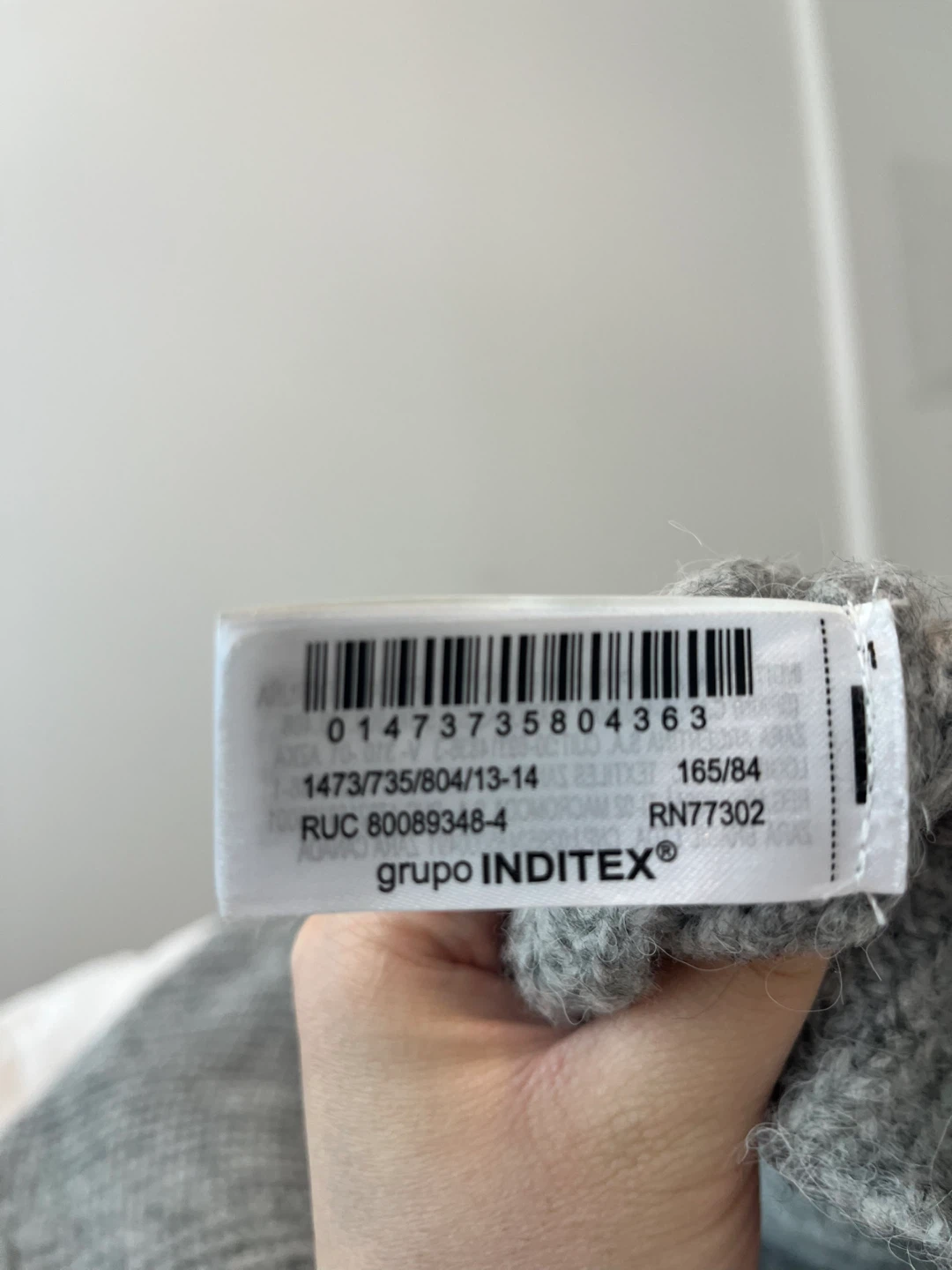 ZARA Grey Ribbed Turtleneck Sweater - photo 3