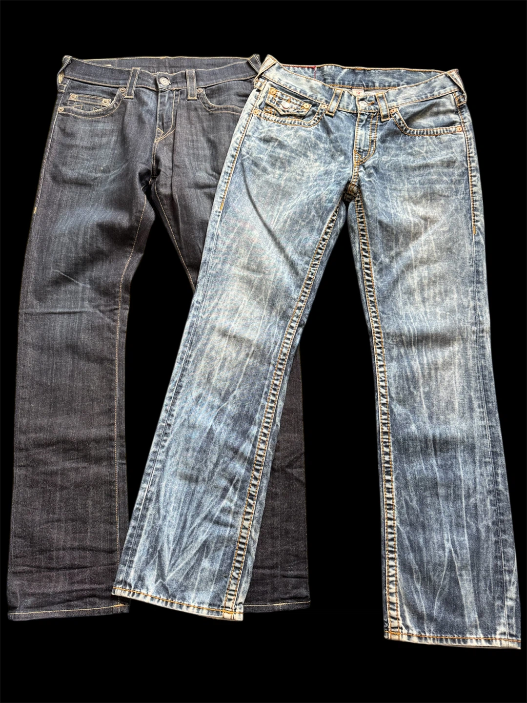 Men’s True Religion Jeans Ricky Straight Fit 2 Pairs - photo 2