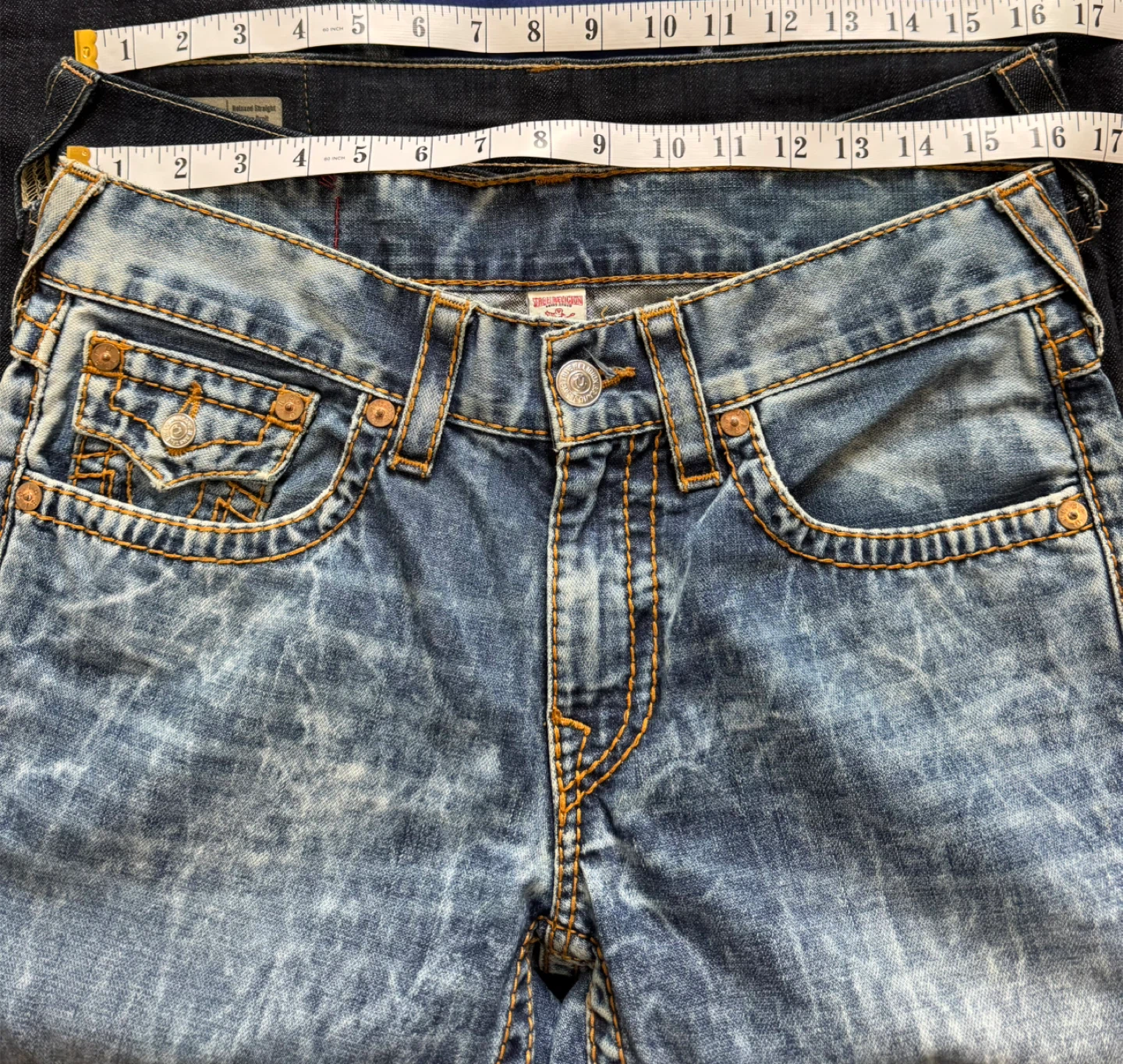 Men’s True Religion Jeans Ricky Straight Fit 2 Pairs - photo 5