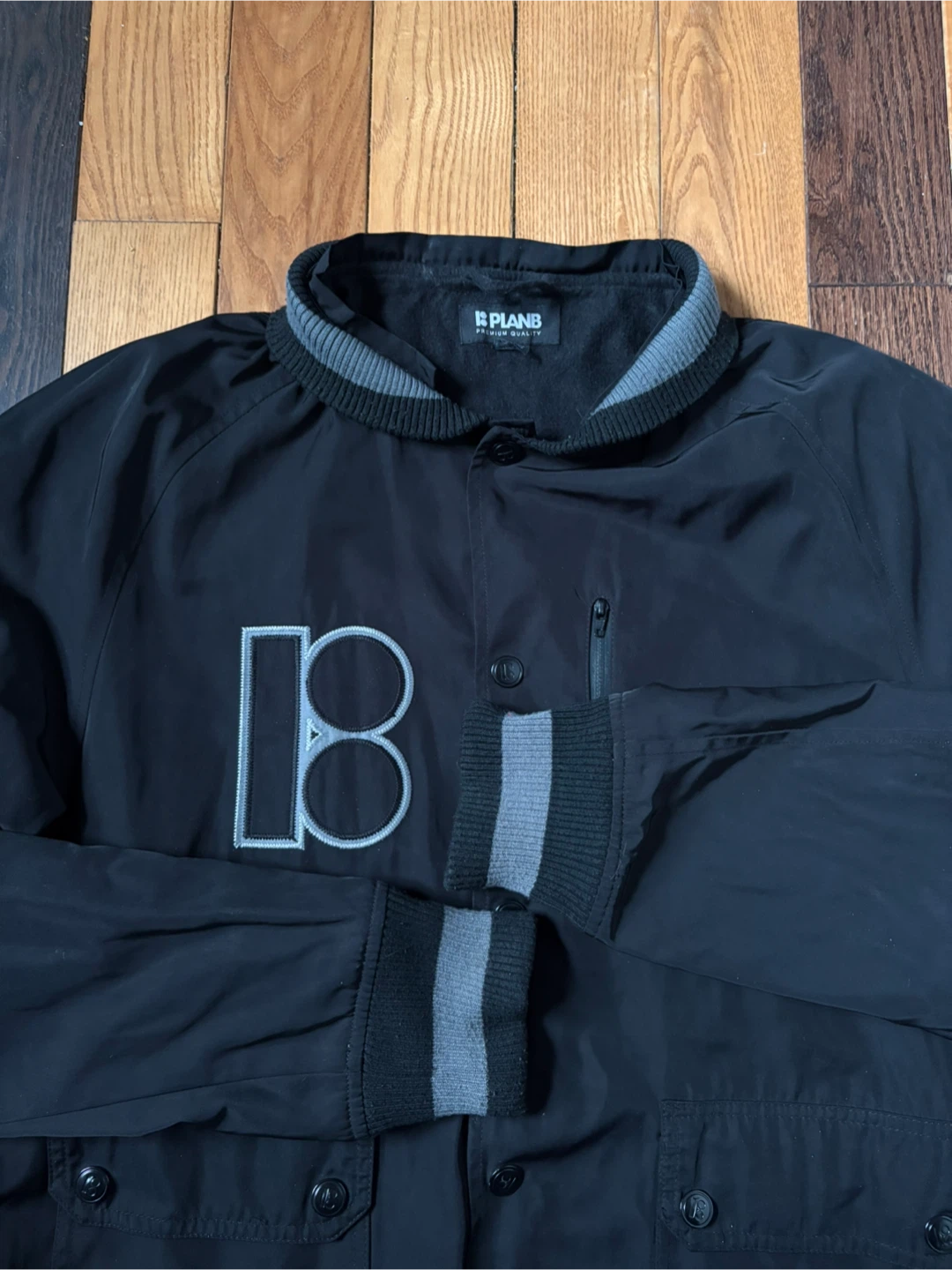 Vintage Plan B skateboards jacket M/L blind flip dc nike sb - photo 2