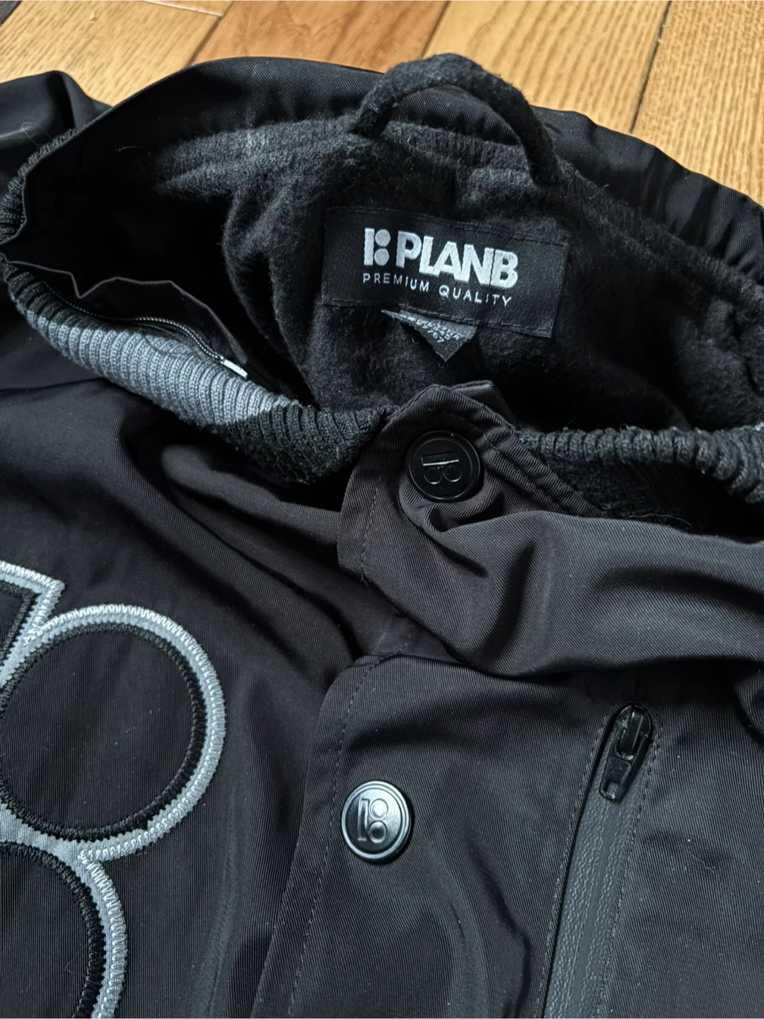 Vintage Plan B skateboards jacket M/L blind flip dc nike sb - photo 4