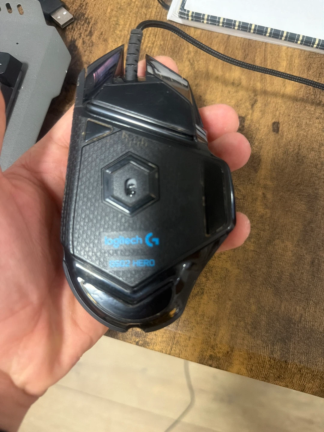 Logitech G502 HERO Mouse & Bluefinger Keyboard Bundle