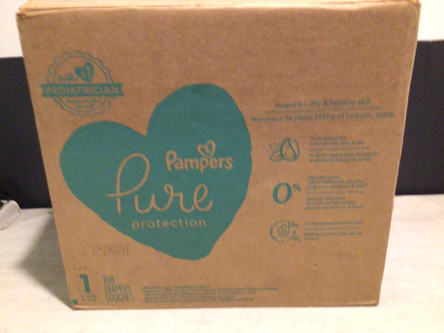 Baby …Pampers diapers