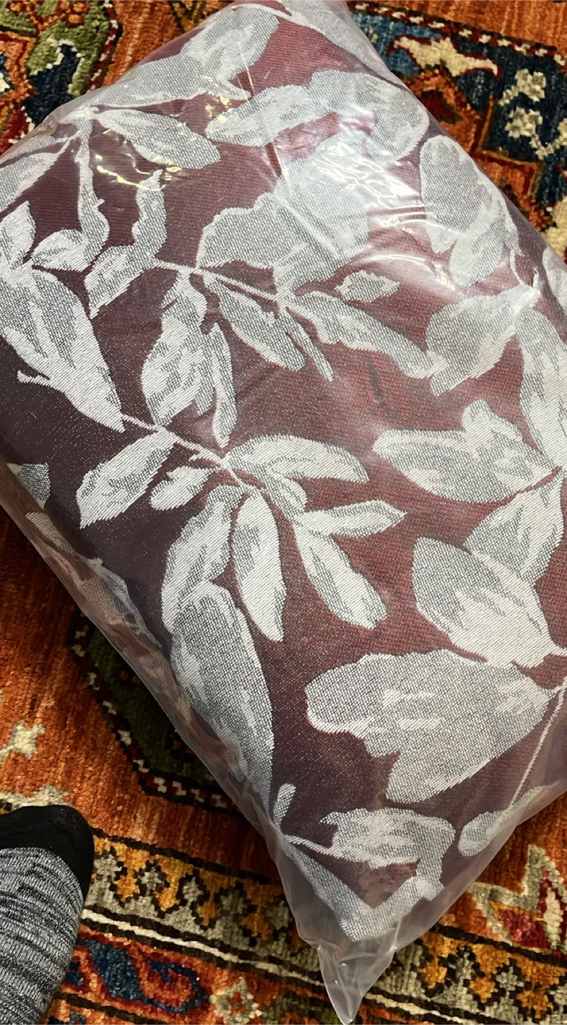 Set of Panel Floral Curtains/Drapes 5 pcs- Gently Used - photo 4