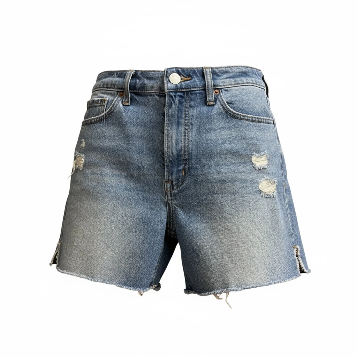 Old Navy High-Rise Distressed Denim Shorts Size 8