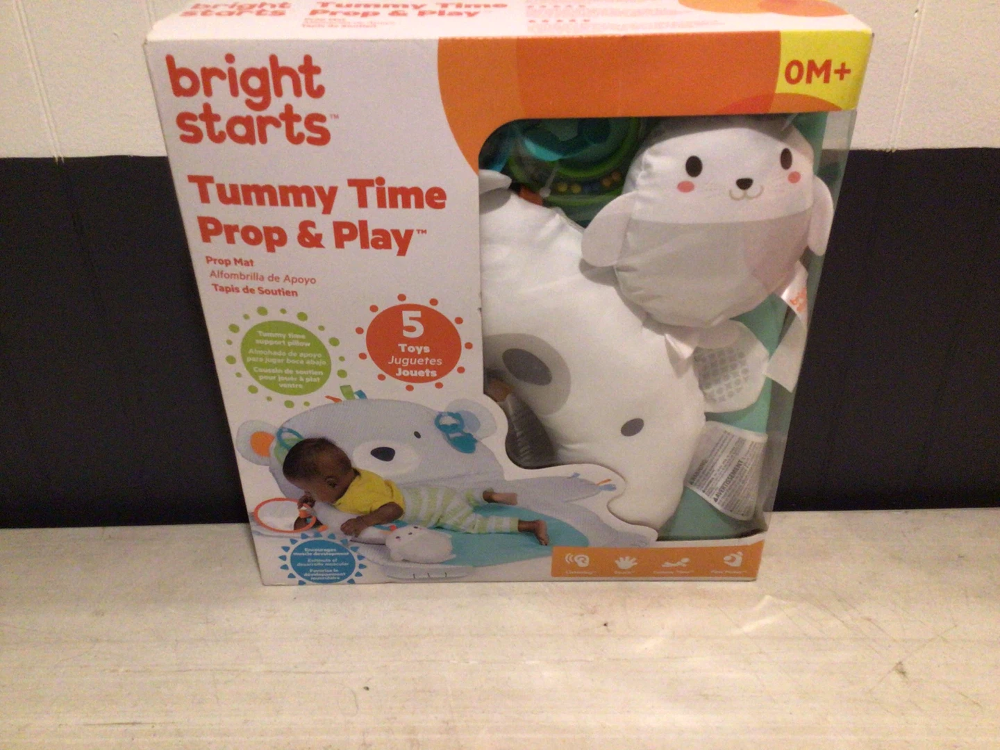Baby Activity Mat for Infants, Polar Bear, Unisex
