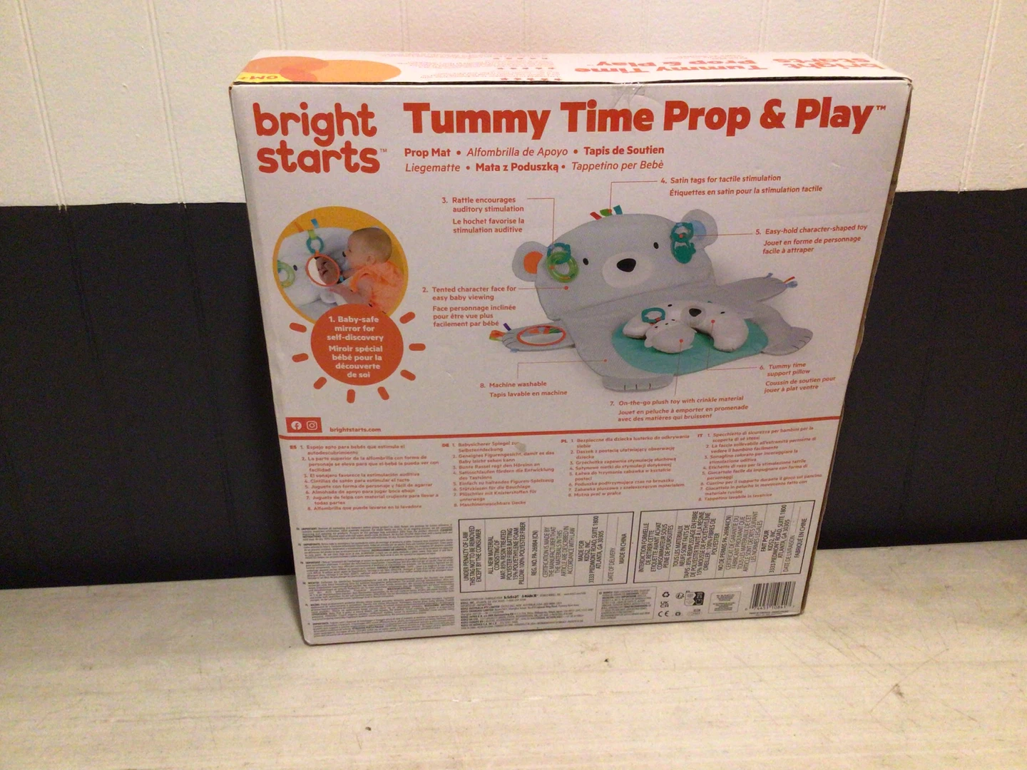 Baby Activity Mat for Infants, Polar Bear, Unisex - photo 2