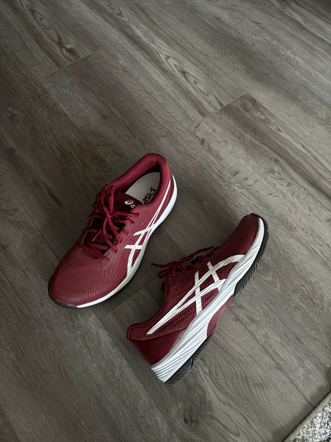 ASICS Burgundy Running Shoes - photo 4