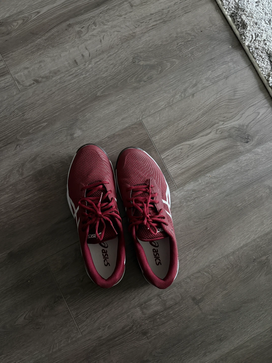 ASICS Burgundy Running Shoes - photo 2